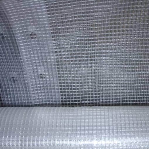 Gewapend transparant afdekzeil 4x5m 240gr/m² - Afbeelding 2