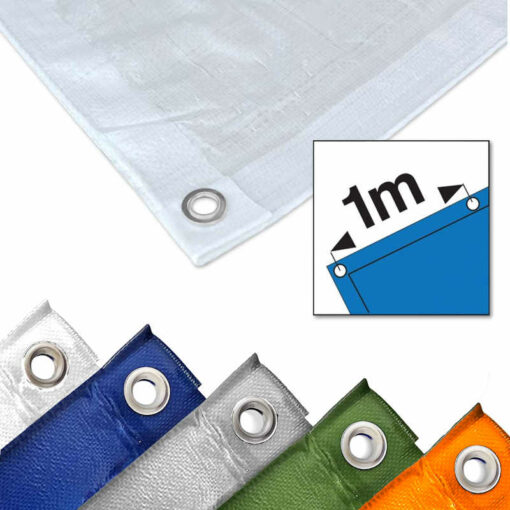 Wit afdekzeil 100/150/250gr/m² tegen de laagste prijs!