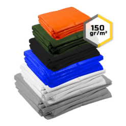 Afdekzeilen 150gr/m²