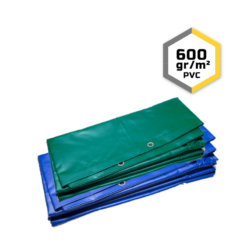 PVC Afdekzeilen 600gr/m²