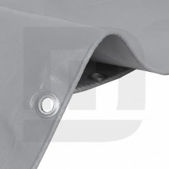 Grijs PVC afdekzeil 3x4m 650gr/m² - Afbeelding 5