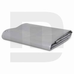 Grijs PVC afdekzeil 3x4m 650gr/m² - Afbeelding 4