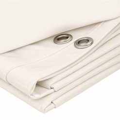 Wit PVC afdekzeil 3x4m 400gr/m² - Afbeelding 2