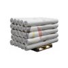 PE doek op rol, afdekzeil, bouwzeil, 2x100m, kleur wit, 75gr.